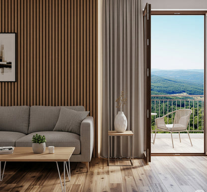 Flexible Akustikpaneele - MillWood (300 cm x 50 cm)